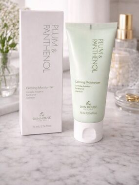 The Skin House Plum Panthenol Calming Moisturizer Centella Hydrating  Cream 70ml